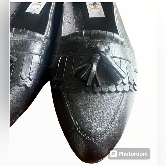 Sigi LC Tassel Fringe Oval Pointed Women’s Loafers Sz10M Slip Ons Flats Vintage - Picture 13 of 16
